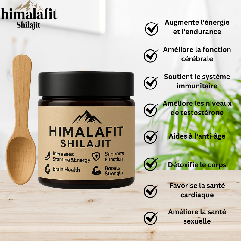 Himalafit Shilajit (Résine de Shilajit Pure Himalafit)